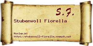 Stubenvoll Fiorella névjegykártya